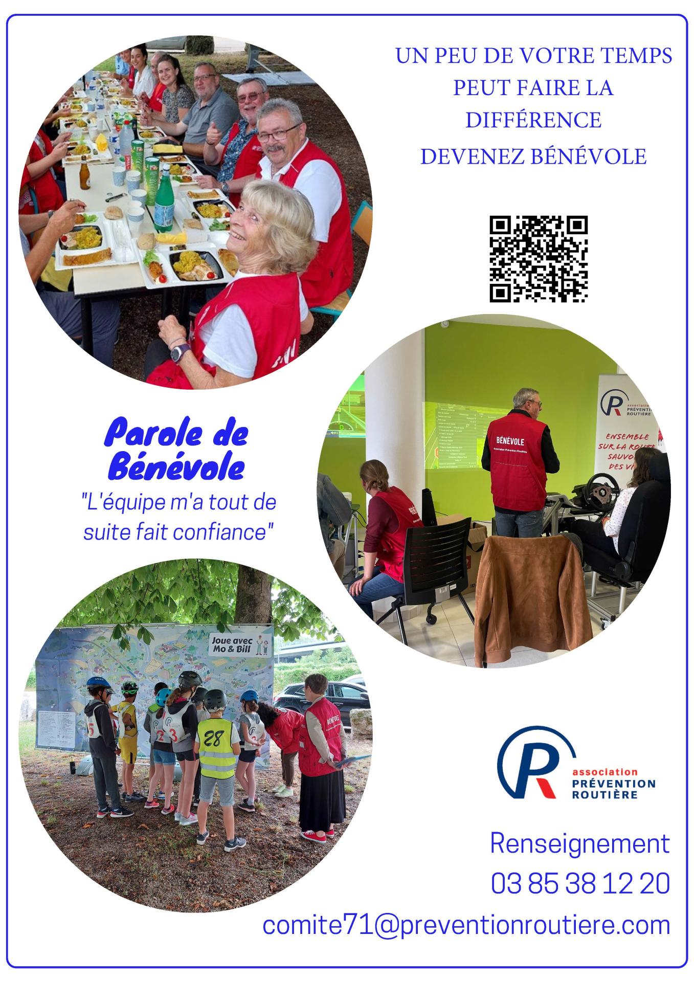 recrutement de bénévoles
