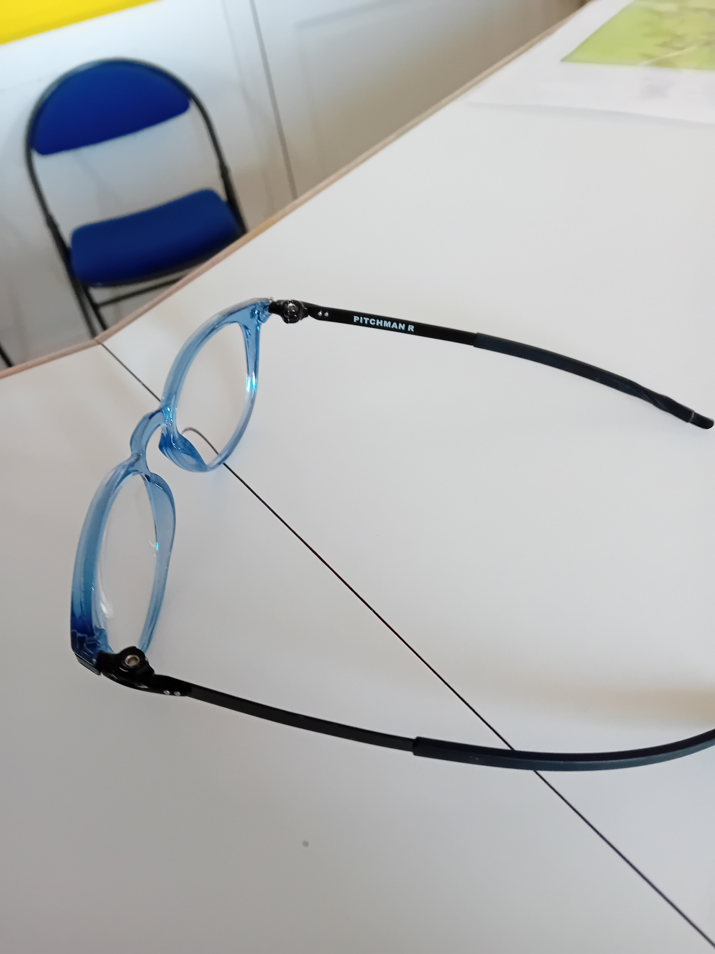 Lunettes retrouvées place de Palinges