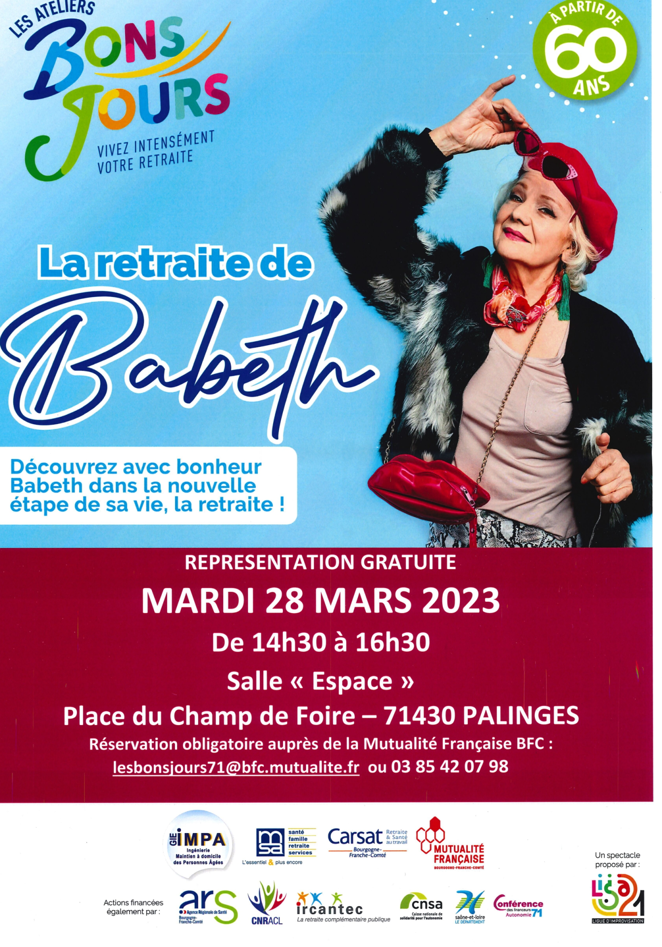 Spectacle: "la retraite de Babeth"